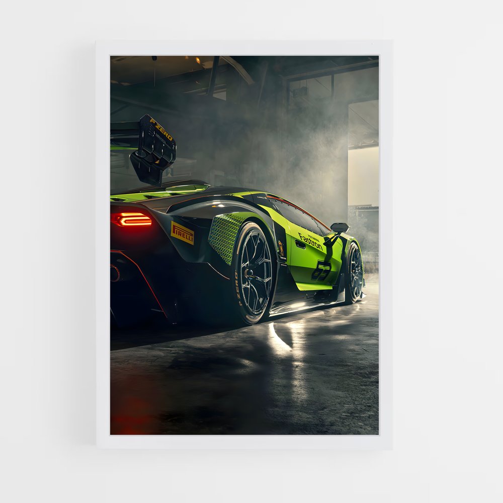Poster Essenza scv – affiche Lamborghini (vue 3)